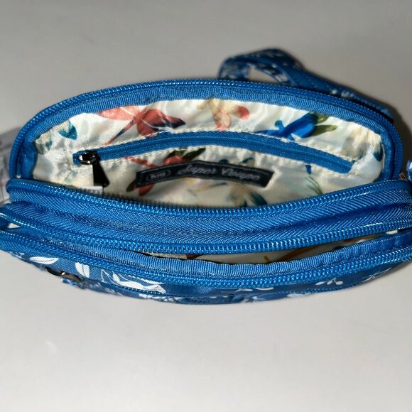 Lug Super Coupe Convertible Crossbody Flourish Blue Belt Bag - Picture 6 of 10